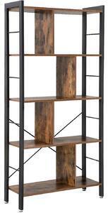 Favi Raft depozitare/biblioteca cu 4 niveluri, design industrial Ofertă