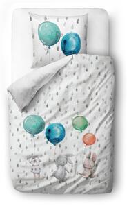 Favi Lenjerie de pat din bumbac butter kings flying bunnies, 140 x 200 cm Ofertă