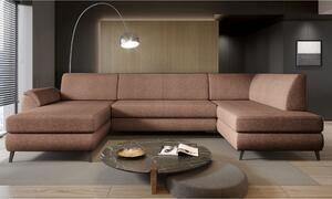 Favi Coltar mundo xl, sezlong stanga, stofa maro - salvador 3, 329x175/162x Ofertă