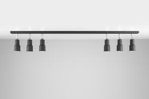 Favi Plafoniera aspo cu 6 becuri black Ofertă