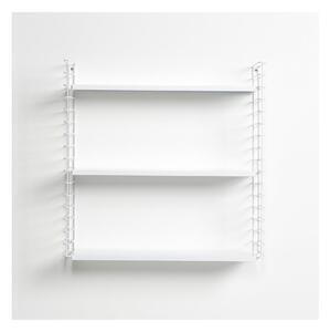 Favi Etajeră cu 3 nivele cu polițele albe metaltex libro, lățime 70 cm Ofertă