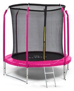 Favi Klarfit jumpstarter, trambulină, 2,5 m ø, plasă 120 kg max., 195 cm ø zonă de sărituri Ofertă