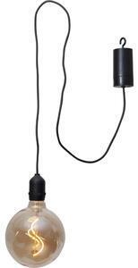 Favi Corp de iluminat pentru exterior cu led star trading glassball, lungime 1 m, maro Ofertă