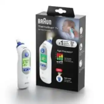 Termometru auricular age precision thermoscan7+, braun