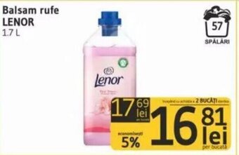 Supeco lenor balsam rufe 1.7l Ofertă
