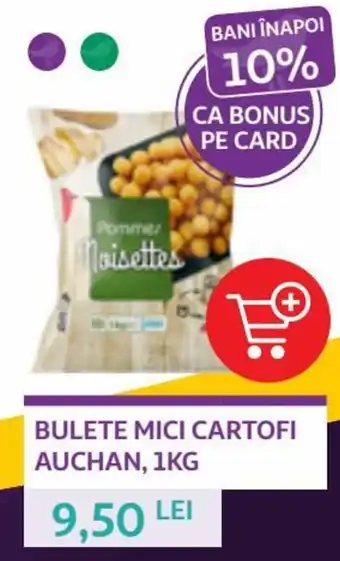 Auchan Auchan bulete mici cartofi 1kg Ofertă