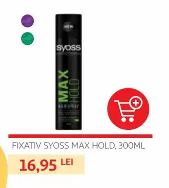 Auchan syoss fixativ max hold 300ml Ofertă