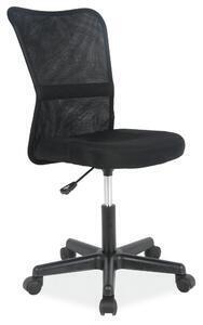 Favi Scaun ergonomic de birou copii negru q-121, 41x41x74/86 Ofertă