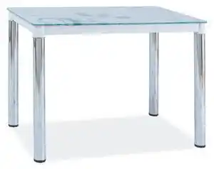 Favi Masa bucatarie 60 cm damar ii, sticla ultradura, 100x60x75 Ofertă