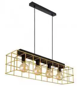Favi Suspensie vintage 4 becuri e27 merril 15530b-4h globo Ofertă
