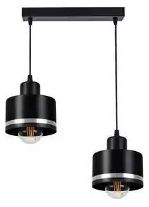 Favi Lustră pe cablu bodo silver 2xe27/60w/230v Ofertă