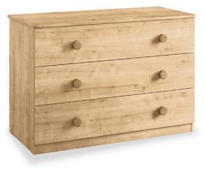 Favi Comoda pentru camera copii 110x75x54 cm, colectia mocha Ofertă