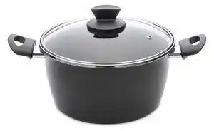 Delimano oala cu capac stone legend black