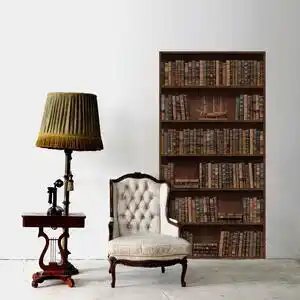 Favi Sticker vintage bookshelf Ofertă
