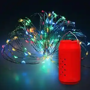 Favi Instalatie salina eco, 100 micro led-uri rgb, alimentare cu apa si sare, lungime 10 m, 6 culori, 7 moduri iluminare, ip65 Ofertă