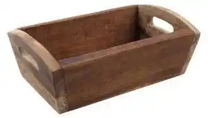 Tavă din lemn de salcâm t&g woodware nordic natural deep
