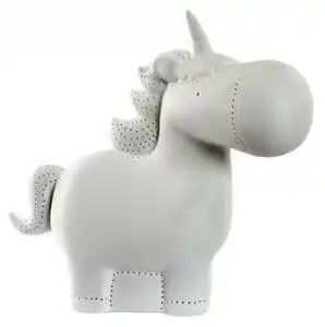 Favi Unicorn lampa de veghe, portelan, alb Ofertă