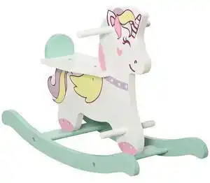 Favi Aiyaplay cal balansoar pentru copii mici, plimbare cu unicorn pentru 1-3 ani, jucarie pentru bebelusi | aosom ro Ofertă
