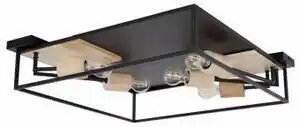 Favi Plafoniera vintage 5 becuri e27 hagar 15477d2 globo Ofertă