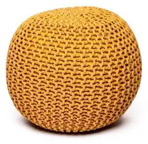 Favi Puf bonami essentials, galben muștar Ofertă