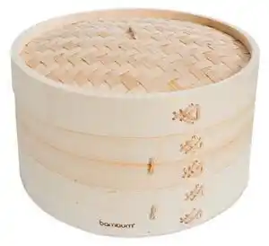 Vas pentru gătit cu aburi bambum tier steamer