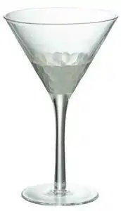 Favi Aja pahar de cocktail, sticla, argintiu Ofertă