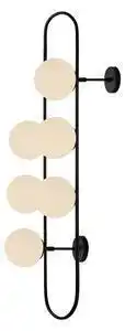 Favi Aplică de perete squid lighting elips, înălțime 124 cm, negru Ofertă