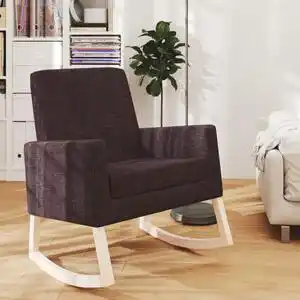 Favi Scaun balansoar, violet, material textil Ofertă
