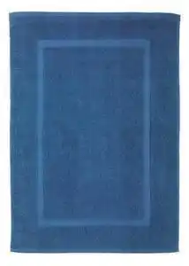 Favi Covor baie din bumbac wenko slate, 50 x 70 cm, albastru Ofertă