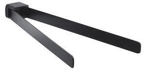 Favi Suport dublu pentru prosoape din metal sapho pirenei, negru Ofertă