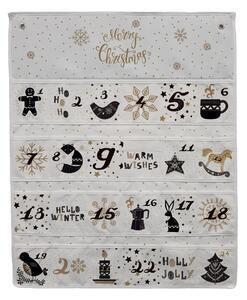 Favi Calendar advent din bumbac butter kings scandiavian christmas Ofertă