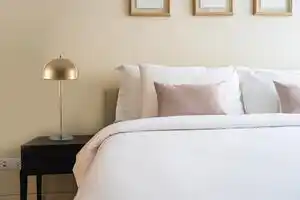 Favi Veioza can - nt - 134, metal, auriu, 24x24x58 cm Ofertă