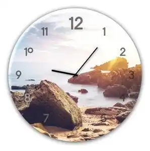 Favi Ceas de perete styler glassclock stones, ⌀ 30 cm Ofertă