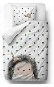 Favi Lenjerie de pat din bumbac butter kings hedgehog boy, 140 x 200 cm Ofertă