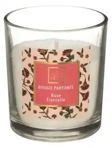 Favi Lumanare parfumata pink glass, 110 gr Ofertă