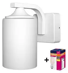 Favi Aplică de exterior cylinder 1xe27/8w/230v ip43 albă ledvance Ofertă
