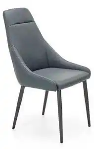 Favi Scaun k465, piele ecologica gri, 53x64x97cm Ofertă