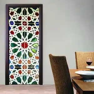 Favi Autocolant decorativ pentru usa - 12 pointed star Ofertă