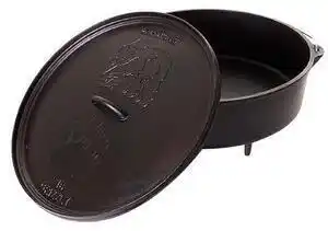 Ceaun din fonta cu capac - cuptor olandez camp chef 41 cm 11 litri cc-sdo16