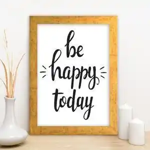 Favi Tablou ac61915610927, mdf/lemn, imprimeu text motivational, 24 x 29 cm Ofertă