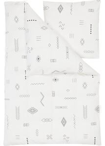 Favi Lenjerie de pat din flanel westwing collection boho, 135 x 200 cm, bej Ofertă