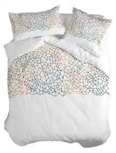 Favi Husă din bumbac pentru pilotă blanc net, 200 x 200 cm Ofertă