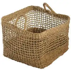Favi Cos depozitare nam du din iarba de mare - l: lungime 30cm lățime 30cm înălțime 26cm Ofertă