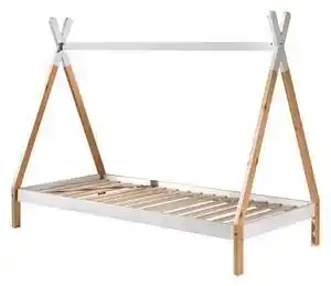 Favi Pat pentru copii vipack tipi tipi, 90 x 200 cm, alb Ofertă