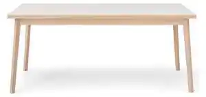 Favi Masă dining extensibilă cu blat alb hammel single 180 x 90 cm Ofertă