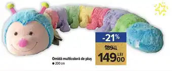 Carrefour Market Omidă multicoloră de pluș 200 cm Ofertă