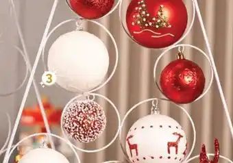 Set x 3 globuri albe 8 cm