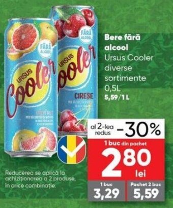Ursus Cooler diverse sortimente 500 ml Bere fără alcool