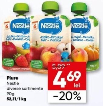 PROFI Nestle Piure diverse sortimente 90 g Ofertă
