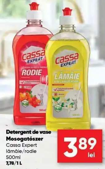 PROFI Cassa Expert Detergent de vase Mosogatoszer lămăie / rodie 500 ml Ofertă